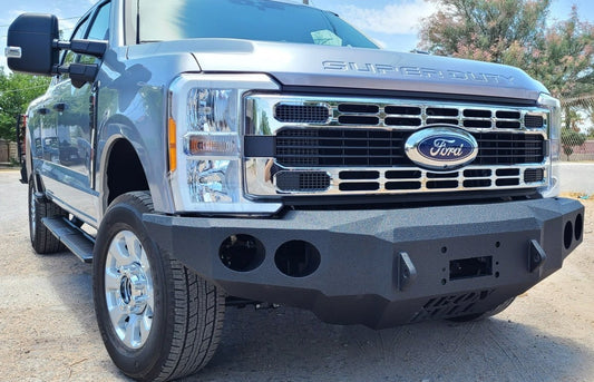 Iron Bull Bumpers: Dominating Strength and Style with the 2023-Present Ford F-250/F-350 Super Duty Winch Bumper - Iron Bull Bumpers