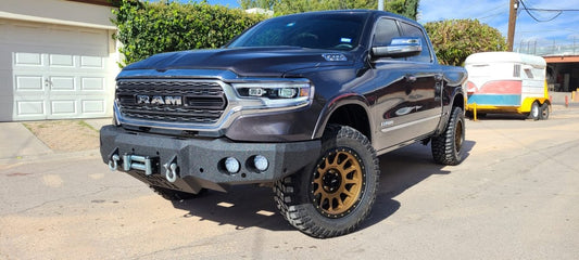 Iron Bull Bumpers: Elevating the Road Presence of Your 2019-2024 Ram 1500 with Front Winch Bumper Excellence - Iron Bull Bumpers