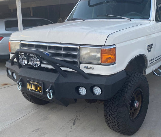 Iron Bull Bumpers: Redefining Toughness with the 1987-1991 Ford F150 Bricknose Front Winch Bumper - Iron Bull Bumpers