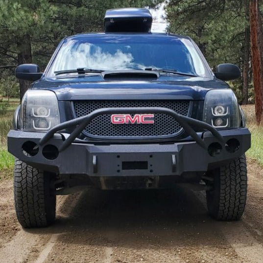 2007 - 2014 GMC Yukon/Yukon XL 2500 Front Bumper - Iron Bull BumpersFRONT IRON BUMPER