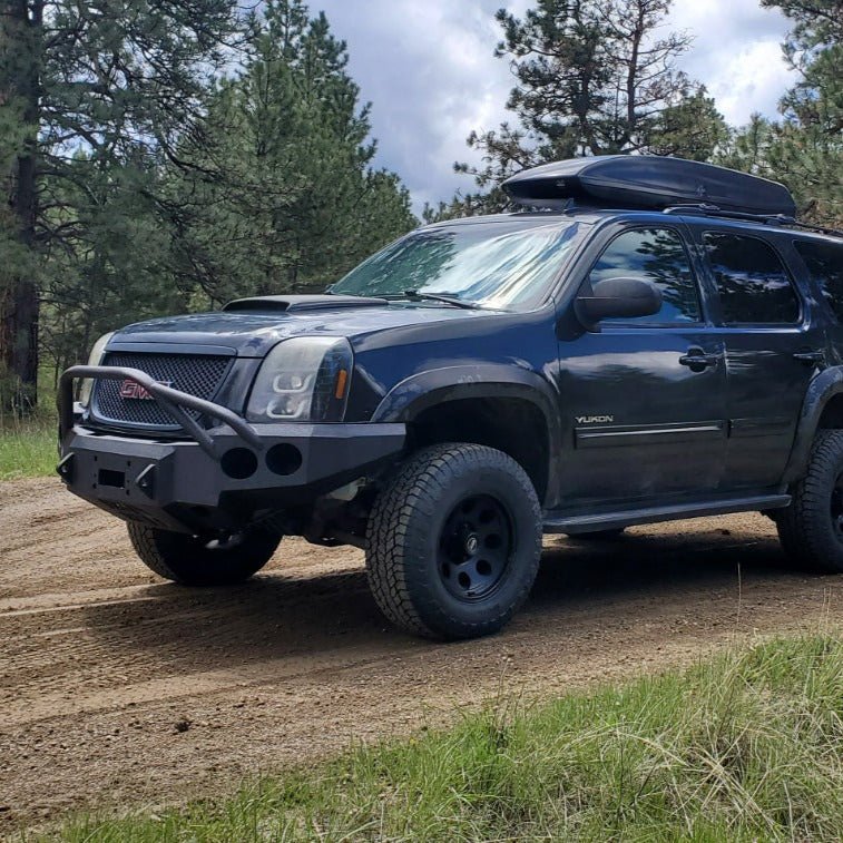 2007 - 2014 GMC Yukon/Yukon XL 2500 Front Bumper - Iron Bull BumpersFRONT IRON BUMPER
