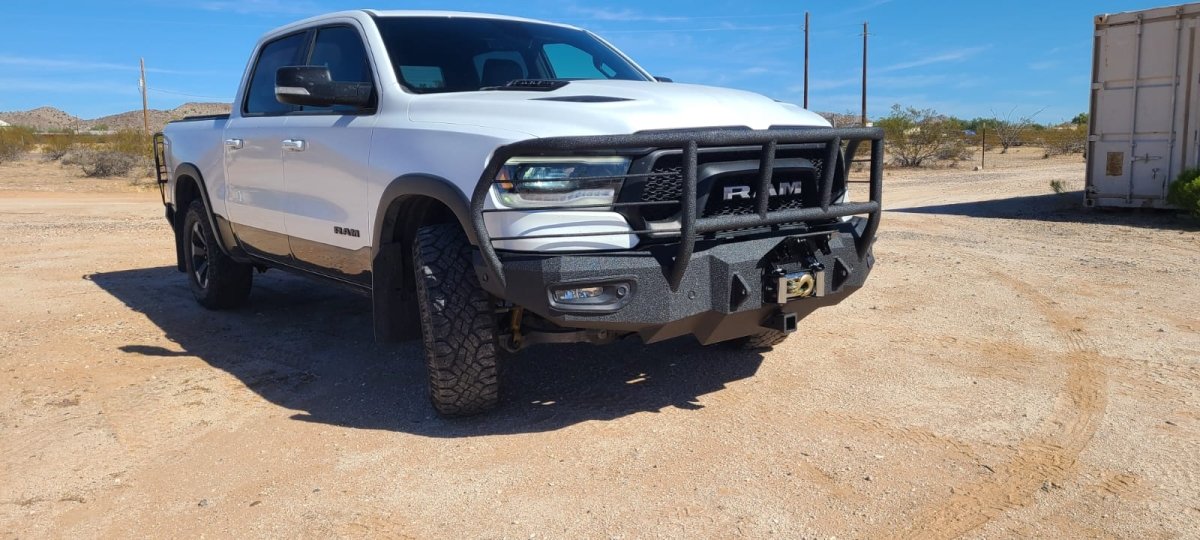 2019 - 2024 RAM 1500 Rebel/Warlock Front Bumper - Iron Bull Bumpers
