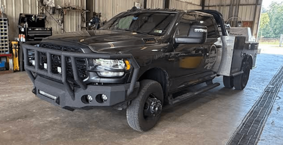 2019 - 2024 RAM 2500/3500 Front Bumper | Parking Sensor Cutouts Available - Iron Bull BumpersFRONT IRON BUMPER