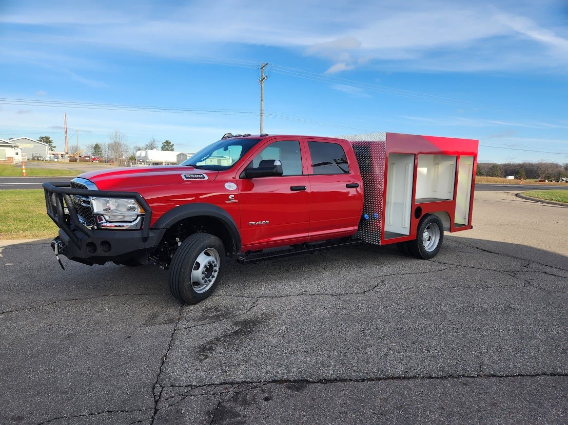 2019 - 2024 RAM 2500/3500 Front Bumper | Parking Sensor Cutouts Available - Iron Bull BumpersFRONT IRON BUMPER