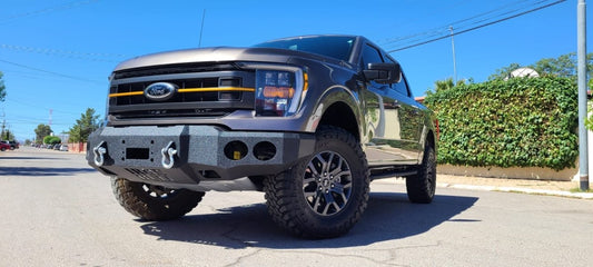 2021 - 2023 Ford F150/F150 Tremor Front Bumper - Iron Bull BumpersFRONT IRON BUMPER