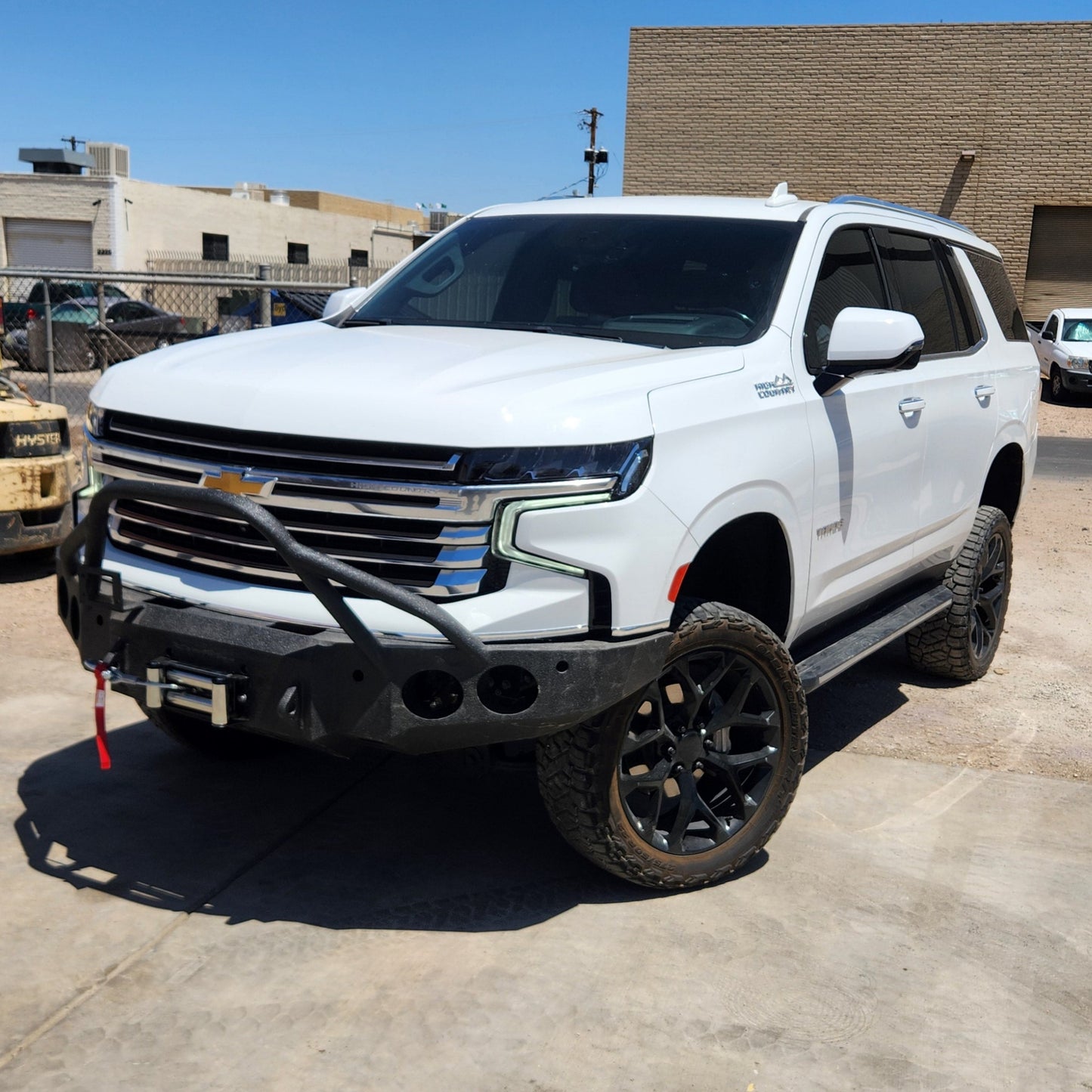 2021 - 2024 Chevrolet Tahoe Front Winch Bumper with Defender 4