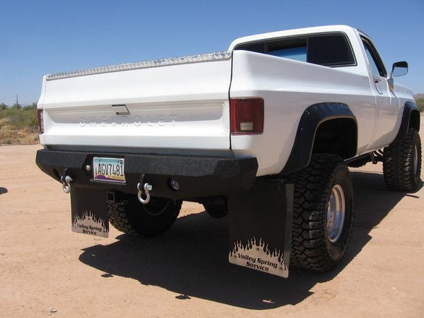 1973-1980 Chevrolet Silverado 1500 Rear Bumper - Iron Bull BumpersREAR IRON BUMPER