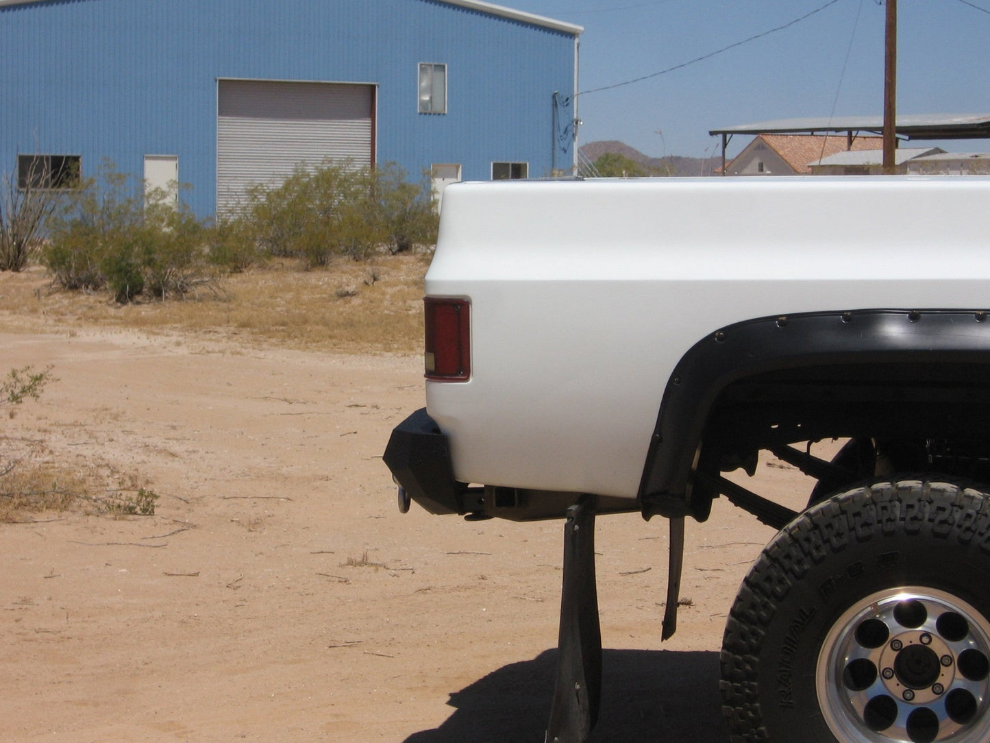 1973-1980 Chevrolet Silverado 1500 Rear Bumper - Iron Bull BumpersREAR IRON BUMPER