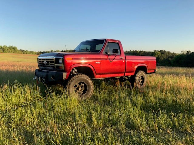 1980-1986 Ford F150 Front Bumper - Iron Bull BumpersFRONT IRON BUMPER