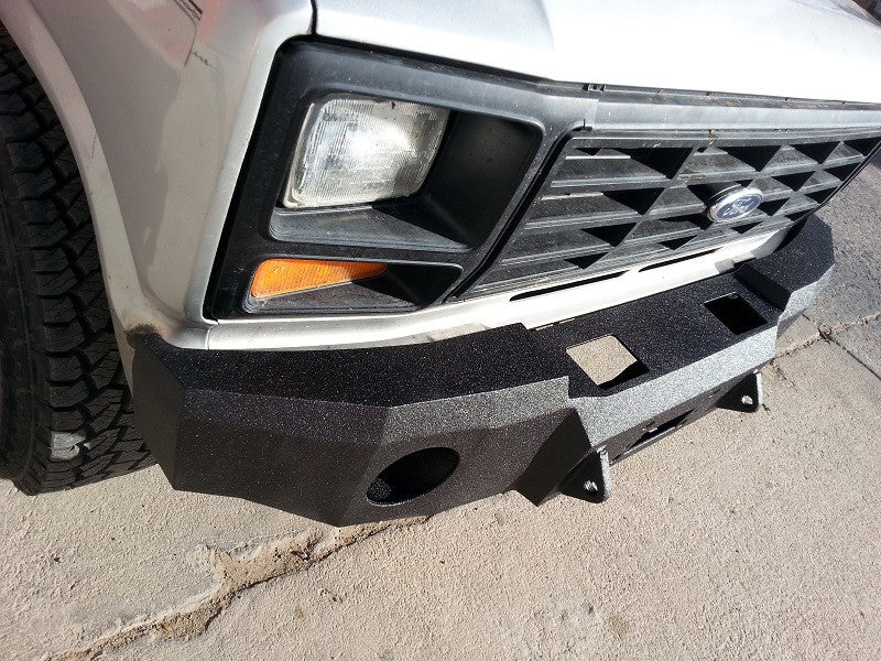 1980-1986 Ford F150 Front Bumper - Iron Bull BumpersFRONT IRON BUMPER