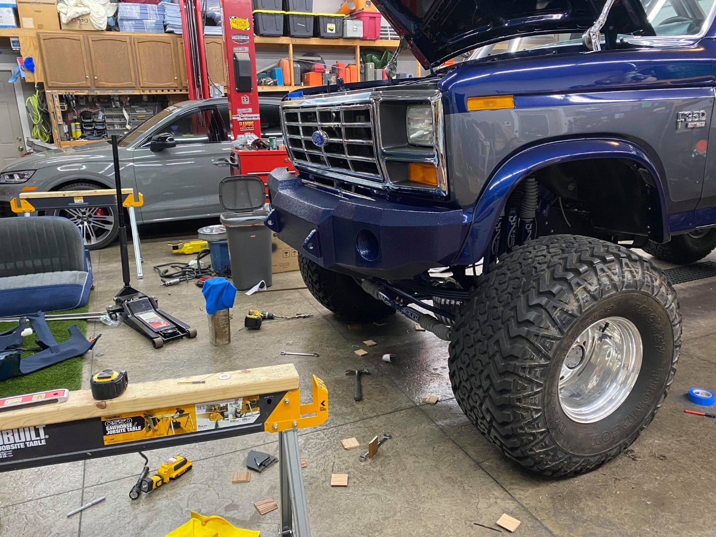 1980-1986 Ford F250/350 Front Bumper - Iron Bull BumpersFRONT IRON BUMPER