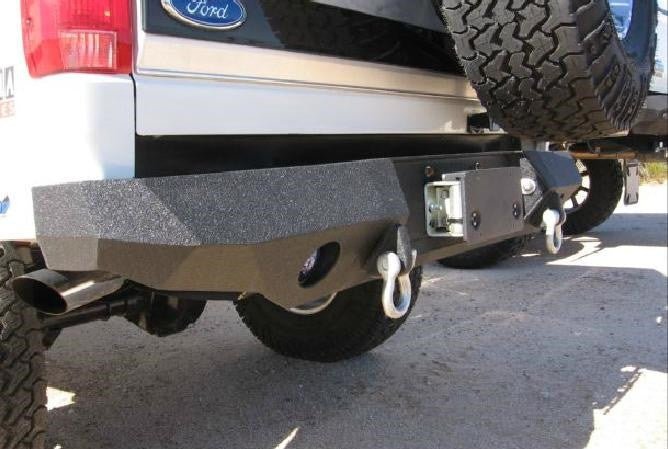 1980-1996 Ford F150 Rear Bumper - Iron Bull BumpersREAR IRON BUMPER