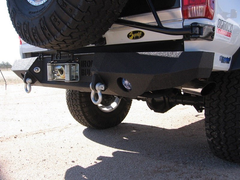 1980-1996 Ford F250/350 Rear Bumper - Iron Bull BumpersREAR IRON BUMPER