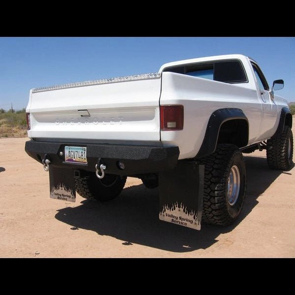 1981-1987 Chevrolet Silverado 1500 Rear Bumper - Iron Bull BumpersREAR IRON BUMPER