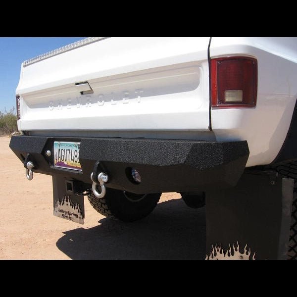 1981-1987 Chevrolet Silverado 2500/3500 Rear Bumper - Iron Bull BumpersREAR IRON BUMPER