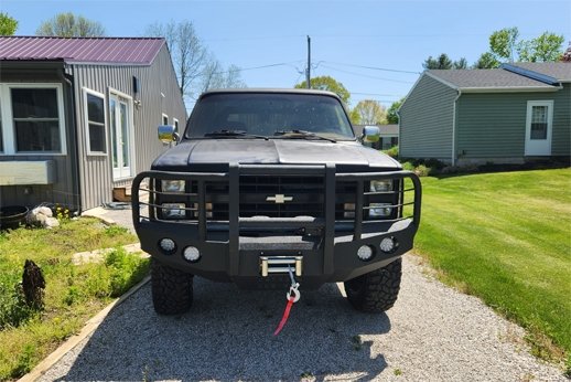 1981-1987 Chevrolet Suburban Front Bumper - Iron Bull BumpersFRONT IRON BUMPER