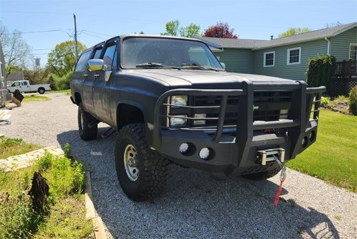 1981-1987 Chevrolet Suburban Front Bumper - Iron Bull BumpersFRONT IRON BUMPER