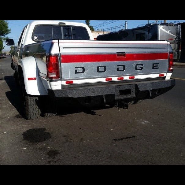 1981-1993 Dodge W150/D150 Rear Bumper - Iron Bull BumpersREAR IRON BUMPER