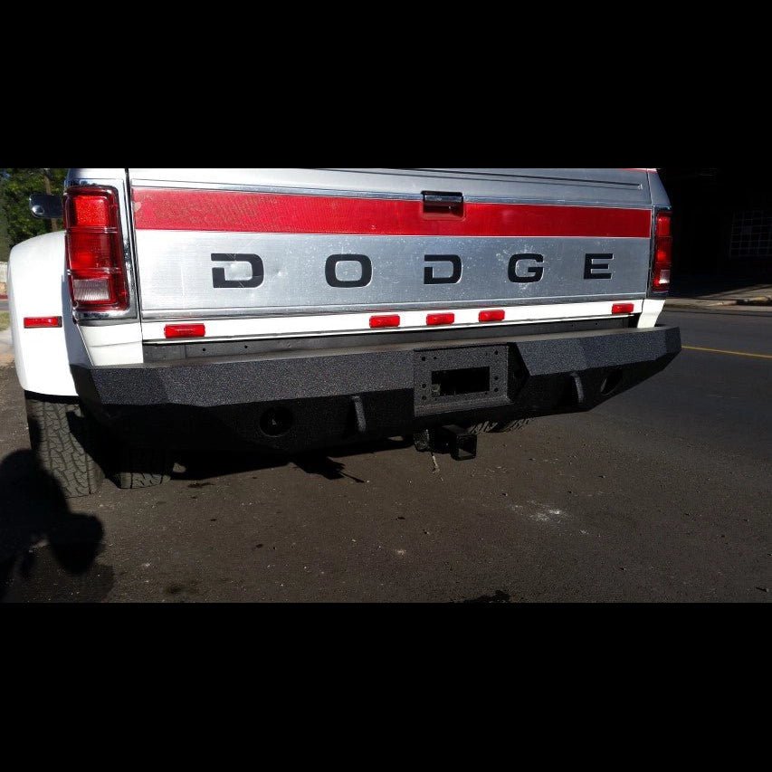 1981-1994 Dodge 1500 Rear Bumper - Iron Bull BumpersREAR IRON BUMPER