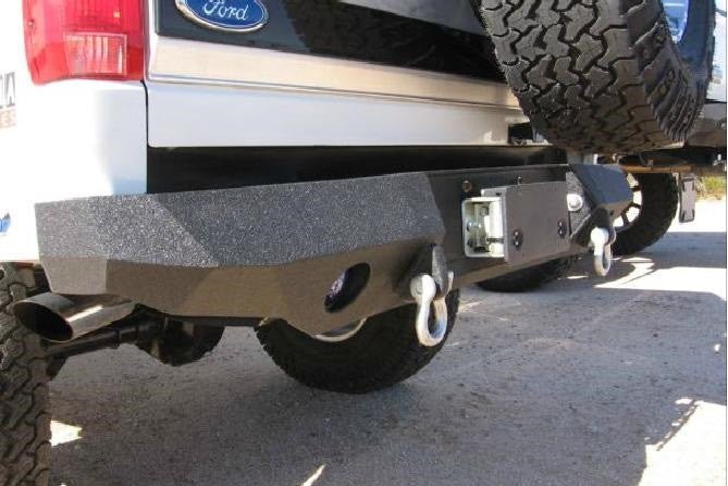 1987-1996 Ford Bronco Rear Bumper - Iron Bull BumpersREAR IRON BUMPER