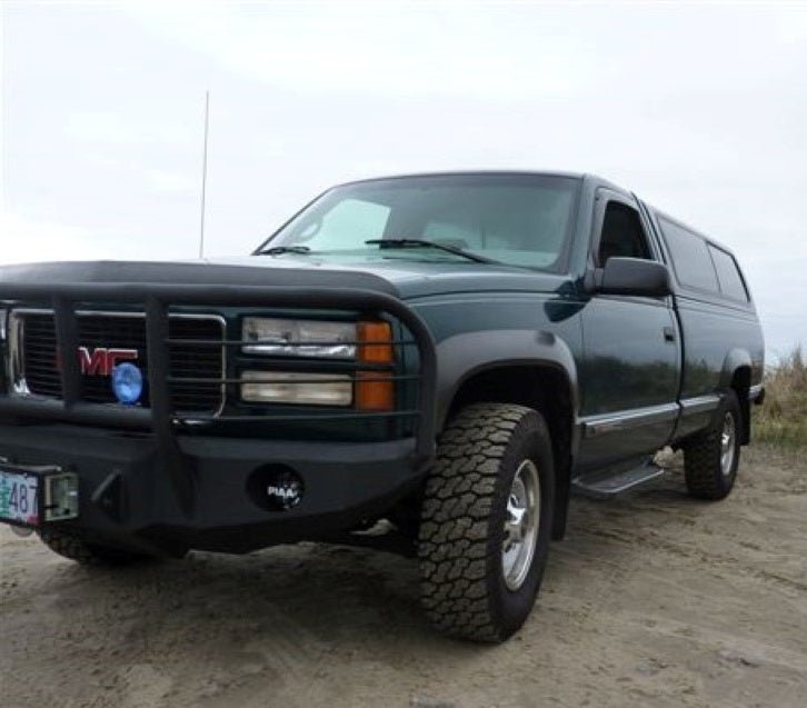 1988-1998 Chevrolet Silverado 1500 Front Bumper - Iron Bull BumpersFRONT IRON BUMPER