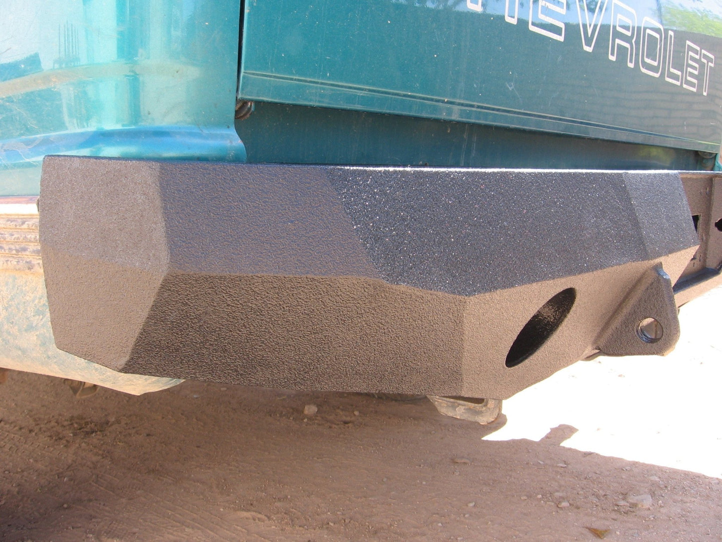 1988-1998 Chevrolet Silverado 1500 Rear Bumper - Iron Bull BumpersREAR IRON BUMPER