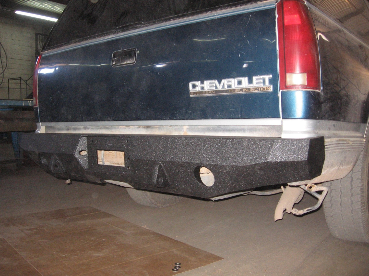 1988-1998 Chevrolet Tahoe Rear Bumper - Iron Bull BumpersREAR IRON BUMPER