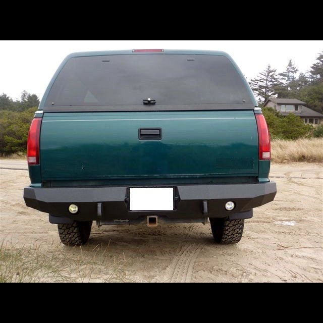 1988-1998 Chevrolet Tahoe Rear Bumper - Iron Bull BumpersREAR IRON BUMPER