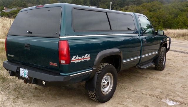 1988-1998 GMC Sierra 1500 Rear Bumper - Iron Bull BumpersREAR IRON BUMPER