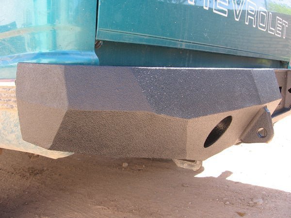 1988-1998 GMC Sierra 1500 Rear Bumper - Iron Bull BumpersREAR IRON BUMPER