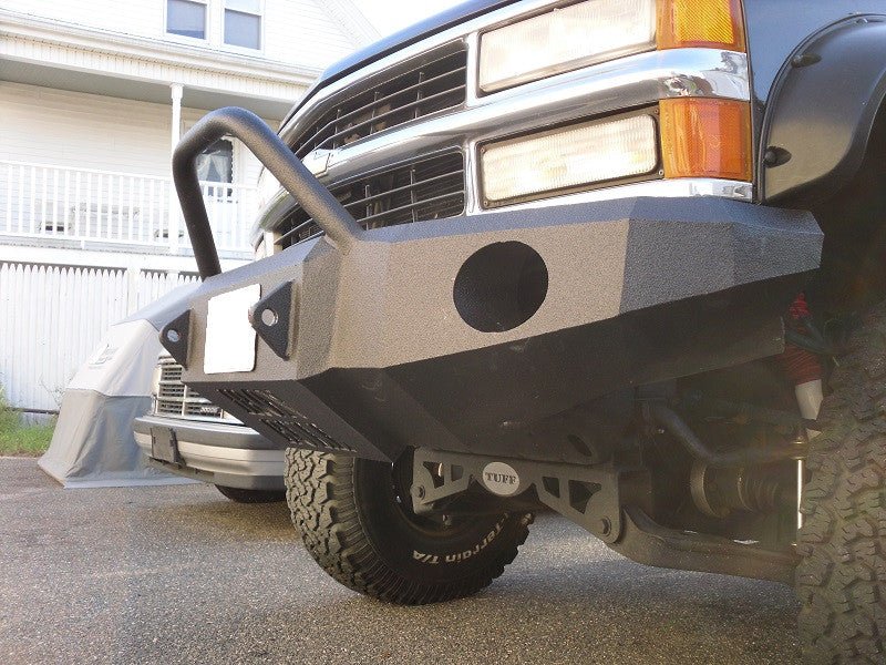 1988-1999 Chevrolet Silverado 2500/3500 Front Bumper - Iron Bull BumpersFRONT IRON BUMPER