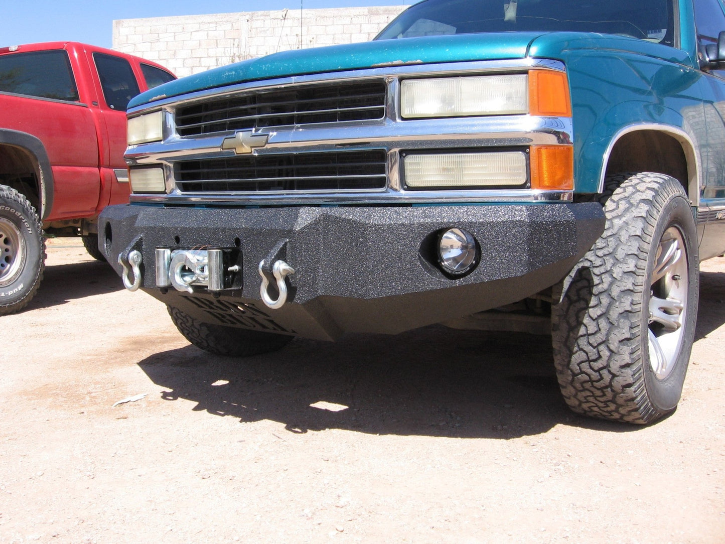 1988-1999 Chevrolet Silverado 2500/3500 Front Bumper - Iron Bull BumpersFRONT IRON BUMPER