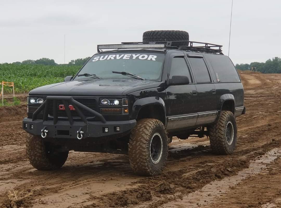 1988-1999 Chevrolet Silverado 2500/3500 Front Bumper - Iron Bull BumpersFRONT IRON BUMPER