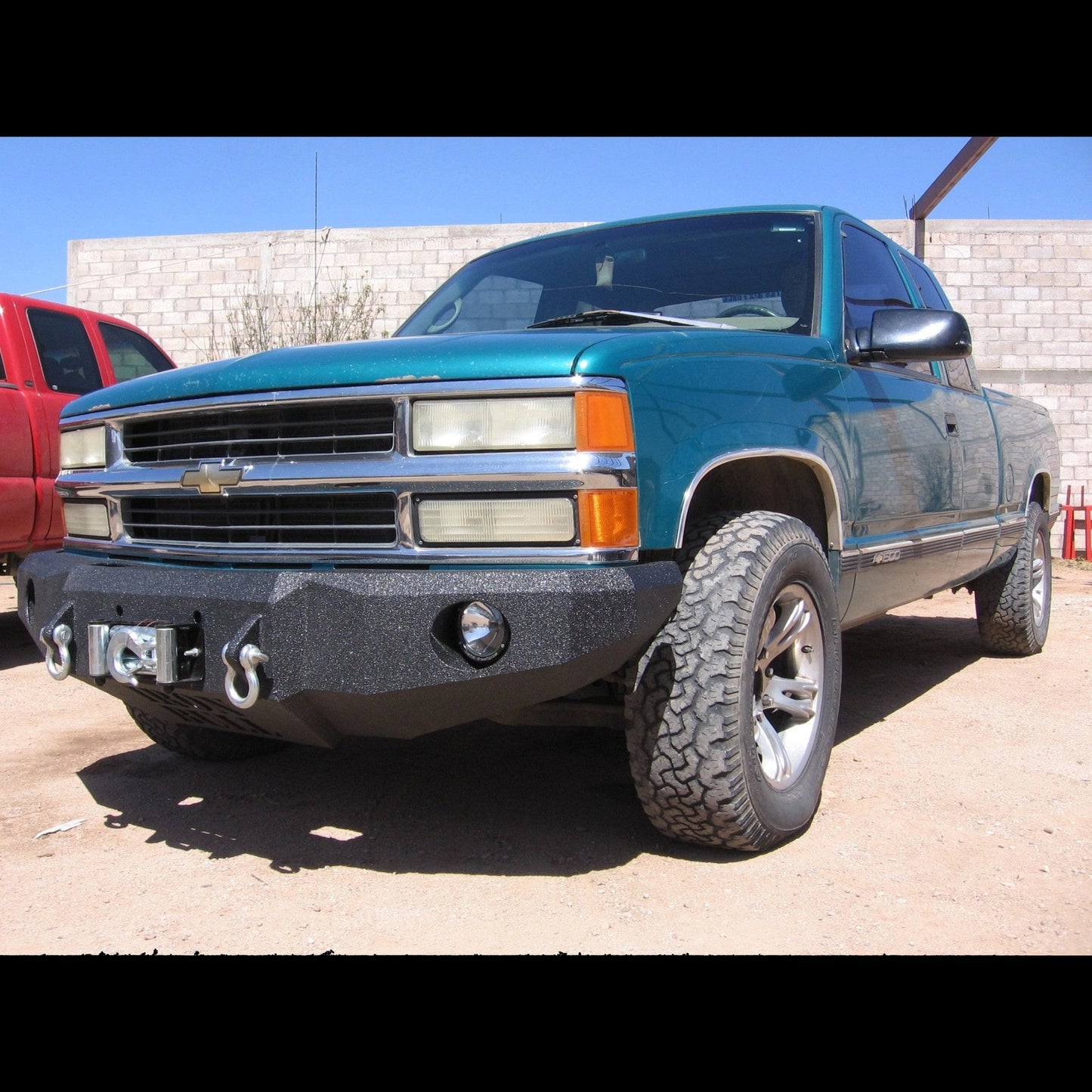 1988-1999 Chevrolet Silverado 2500/3500 Front Bumper - Iron Bull BumpersFRONT IRON BUMPER