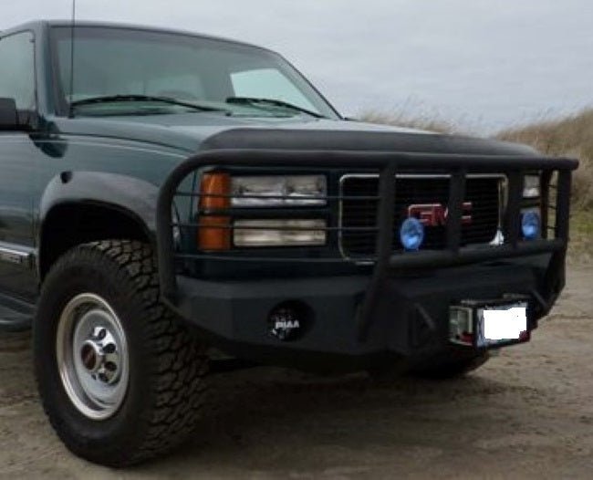 1992-1994 Chevrolet Blazer Front Bumper - Iron Bull BumpersFRONT IRON BUMPER