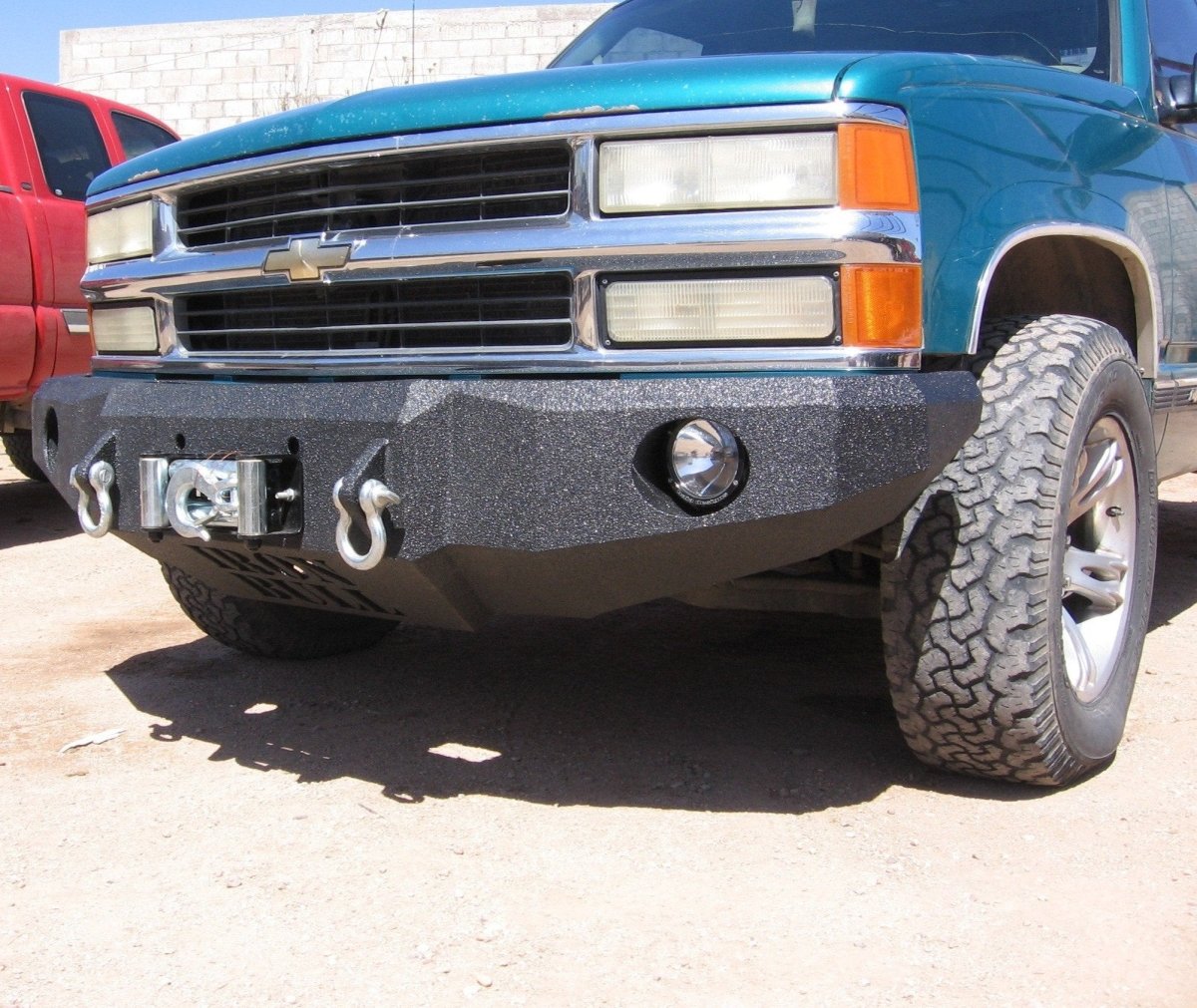 1992-1994 Chevrolet Blazer Front Bumper - Iron Bull BumpersFRONT IRON BUMPER