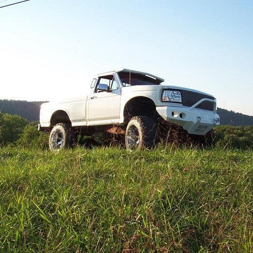 1992-1997 Ford F250/F350 Front Bumper - Iron Bull BumpersFRONT IRON BUMPER