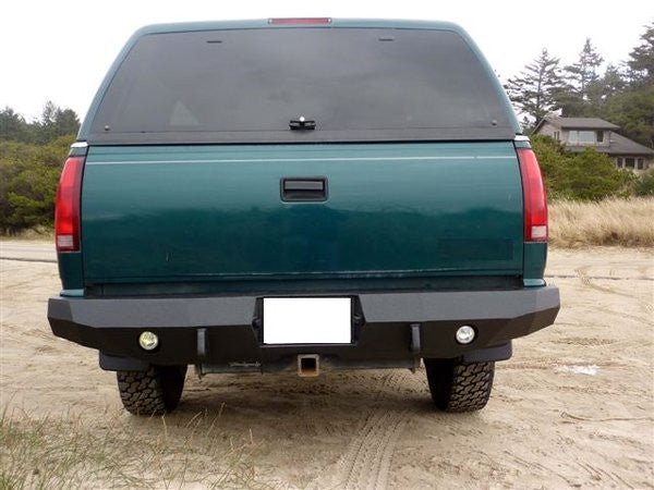 1992-1998 Chevrolet Suburban Rear Bumper - Iron Bull BumpersREAR IRON BUMPER