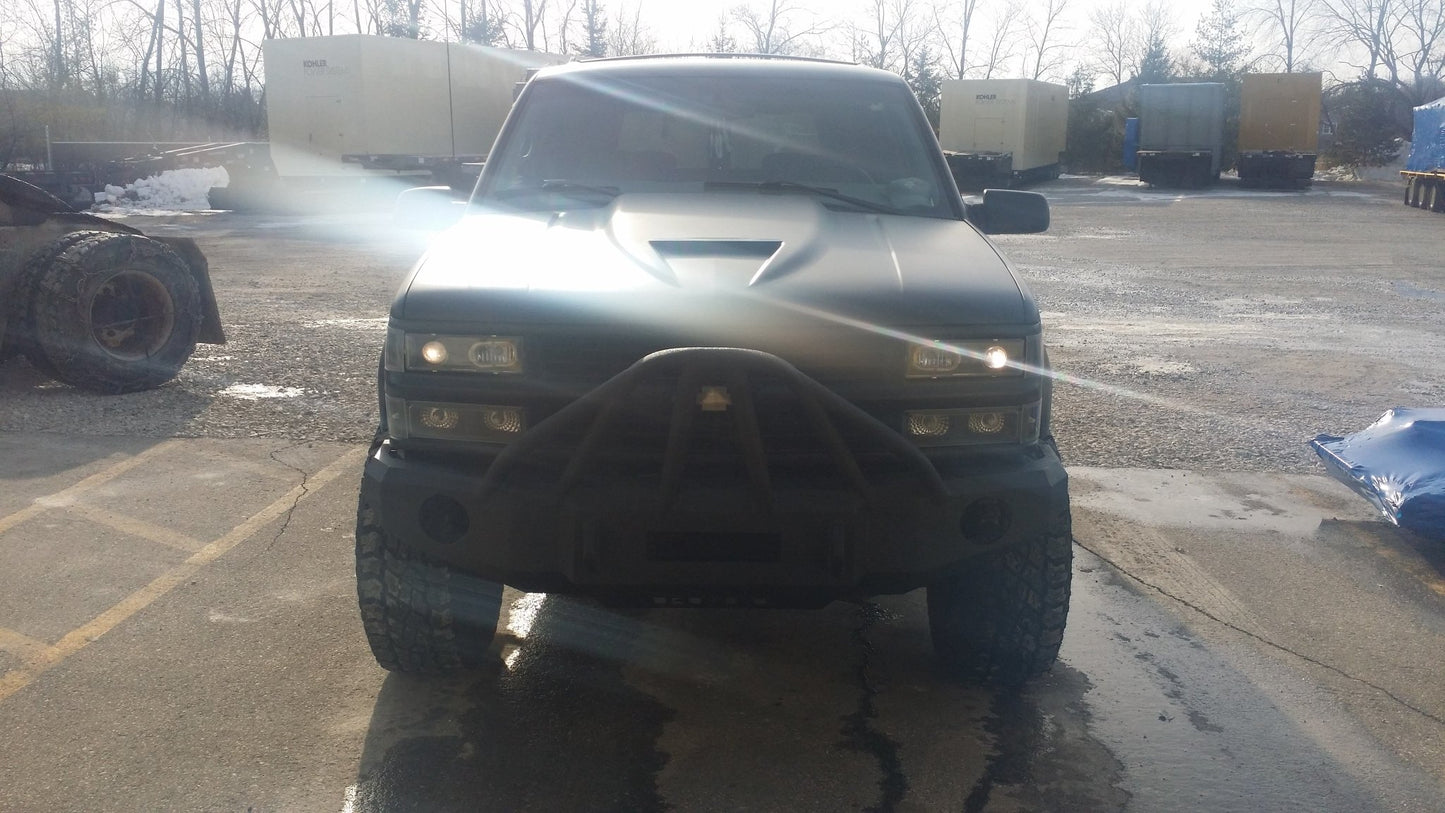 1992-2000 Chevrolet Tahoe/Suburban Front Bumper - Iron Bull BumpersFRONT IRON BUMPER