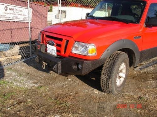 1993-1997 Ford Ranger Front Bumper - Iron Bull BumpersFRONT IRON BUMPER