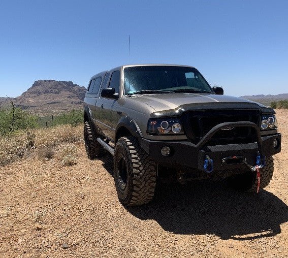 1993-1997 Ford Ranger Front Bumper - Iron Bull BumpersFRONT IRON BUMPER