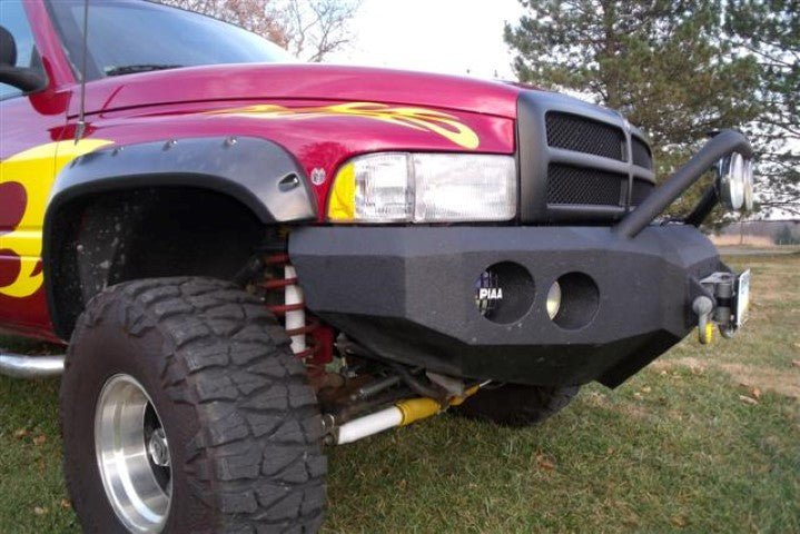 1994-2001 Dodge 1500 Front Bumper - Iron Bull BumpersFRONT IRON BUMPER