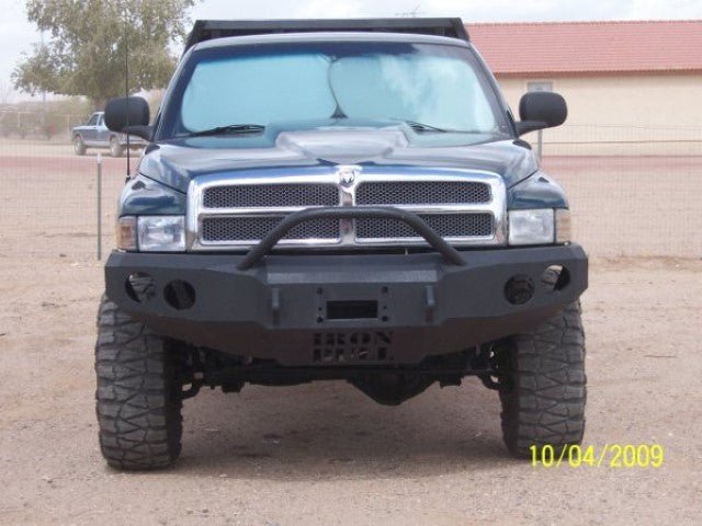 1994-2001 Dodge 1500 Front Bumper - Iron Bull BumpersFRONT IRON BUMPER