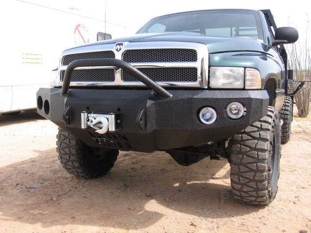 1994-2001 Dodge 1500 Front Bumper - Iron Bull BumpersFRONT IRON BUMPER