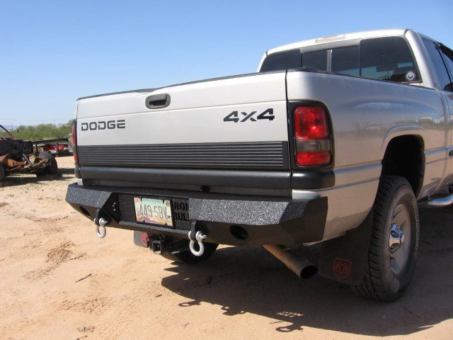 1994-2001 Dodge 1500 Rear Bumper - Iron Bull BumpersREAR IRON BUMPER