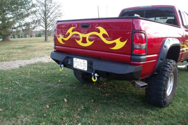 1994-2001 Dodge 1500 Rear Bumper - Iron Bull BumpersREAR IRON BUMPER