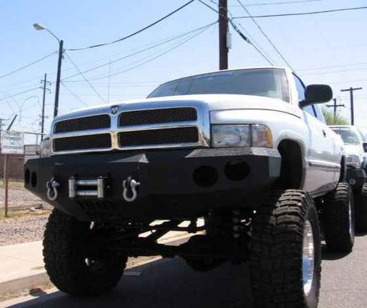 1994-2002 Dodge 2500/3500 Front Bumper - Iron Bull BumpersFRONT IRON BUMPER