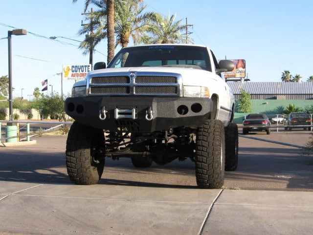 1994-2002 Dodge 2500/3500 Front Bumper - Iron Bull BumpersFRONT IRON BUMPER