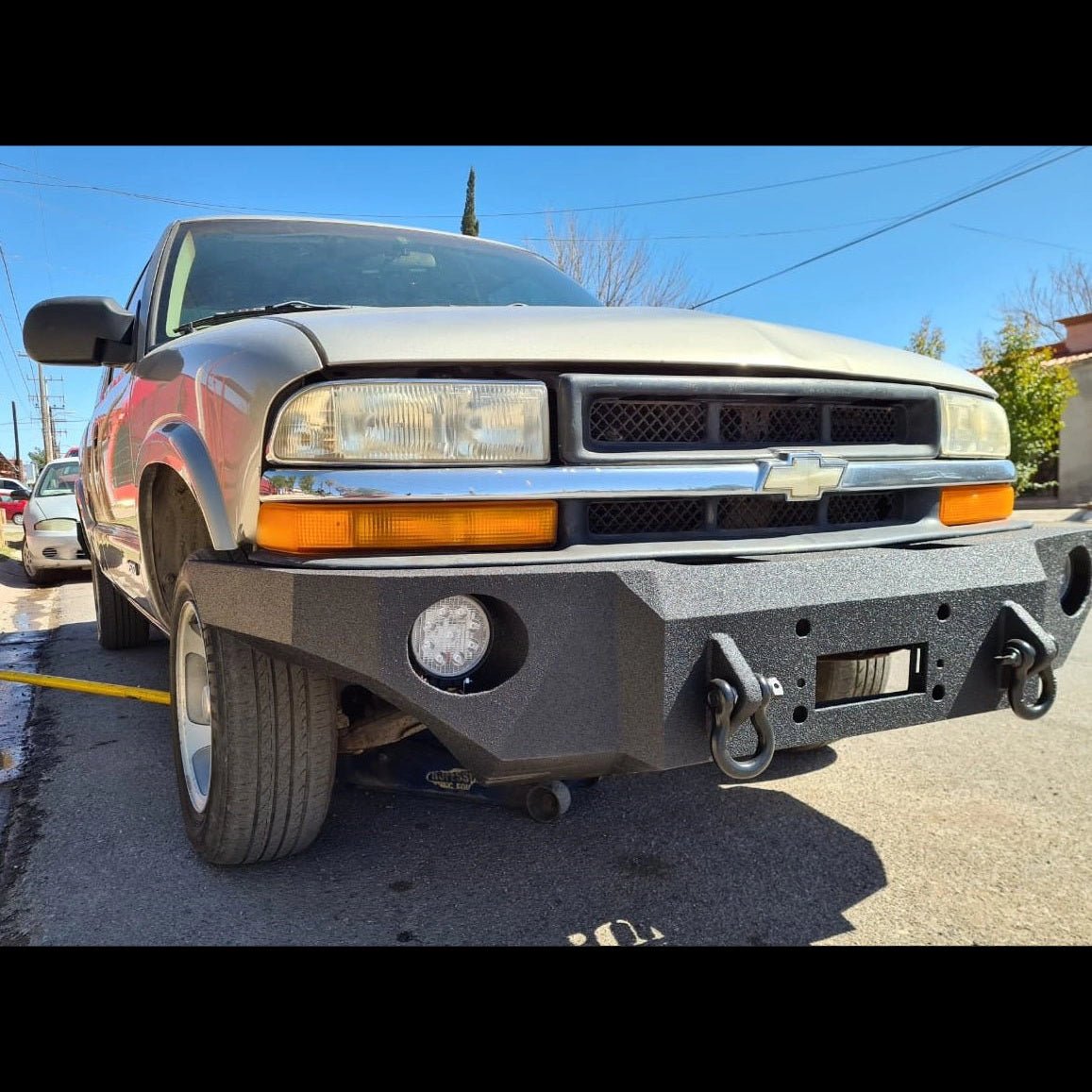 1994-2004 Chevrolet S10 Front Bumper - Iron Bull BumpersFRONT IRON BUMPER