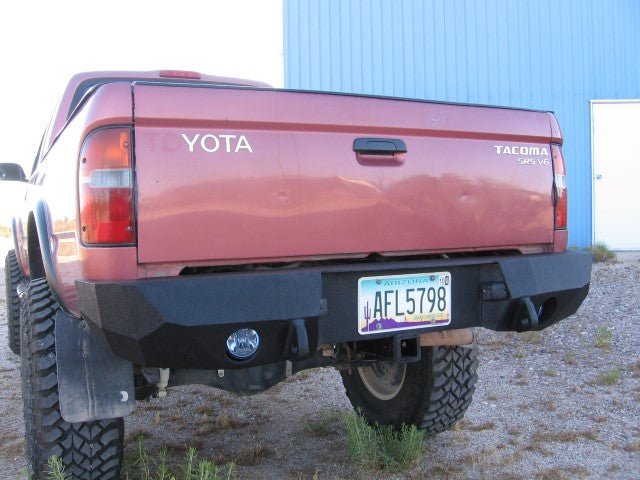 1995-2004 Toyota Tacoma Rear Bumper - Iron Bull BumpersREAR IRON BUMPER